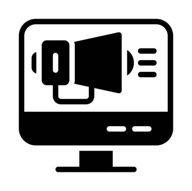 video kamera simgesi, basit vektör tasarımı