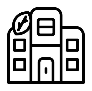 Bina simgesini, anahat stili