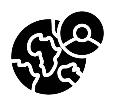 küresel ağ kabartma simgesi, küresel ve teknoloji, ağ işareti, vektör grafikleri, beyaz arkaplanda sağlam bir desen, 10 PS.