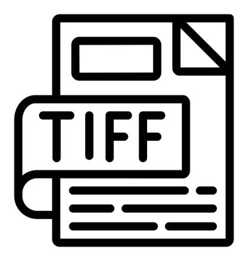 bilet satır simgesi tasarımı