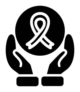 Ana hatlarıyla meme kanseri farkındalık simgesi