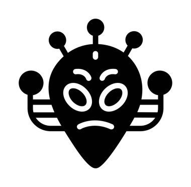 Robot simgesi, vektör çizimi