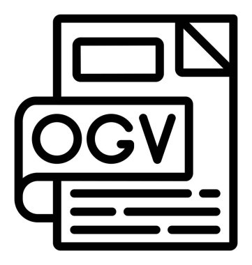 Dosya simgesinin vektör illüstrasyonu