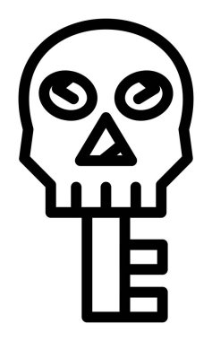 Yaya geçidi olan bir kafatası