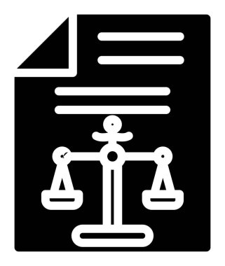 Belgeleri ve kitabı olan bir kişinin vektör simgesi