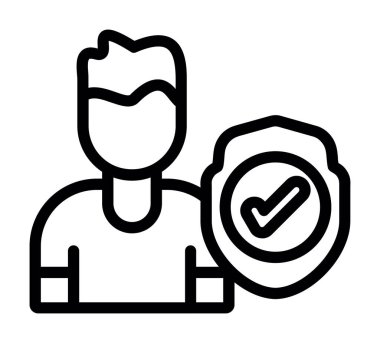 Kene simgesi olan adam, taslak biçimi