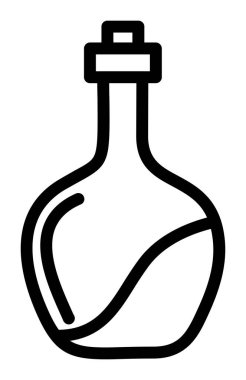 şişe şişe ikonu, taslak biçimi
