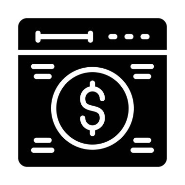 para makinesi simge vektörü