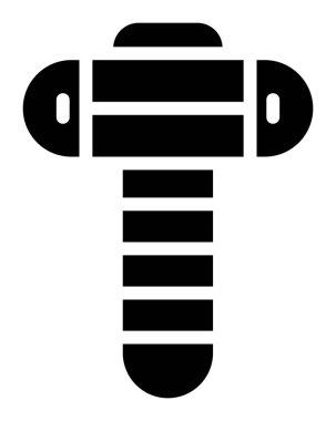 Siktir et vektör ikonunu. Soyut siyah renk grafik tasarımı