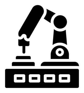 Mikroskop. Web simgesi basit tasarım