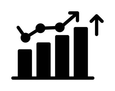 grafik vektör düz simgesi