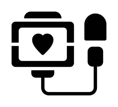 Kalp vektör satırı simgesi