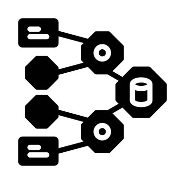 ağ paylaşım simgesi çizimi