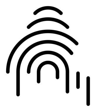 wifi simgesi vektör illüstrasyonu