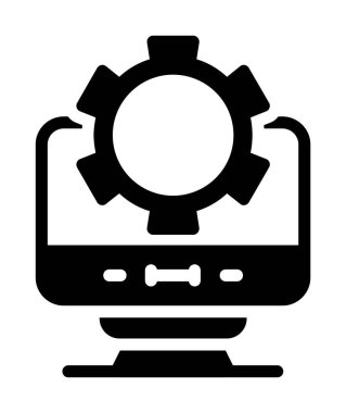 izleyici ikon vektör illüstrasyonu