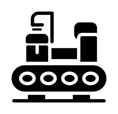 Taşıyıcı simgesi vektör illüstrasyonu