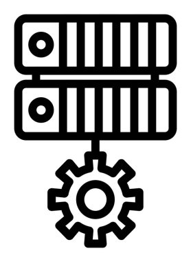 Simge vektör illüstrasyonu ayarlanıyor