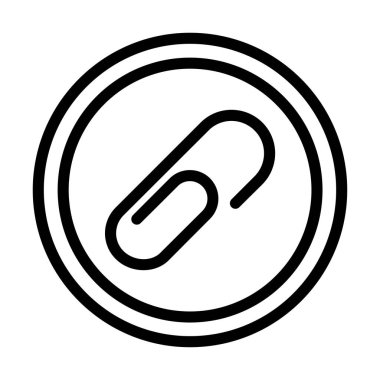 zincir bağlantısı vektör çizgisi simgesi