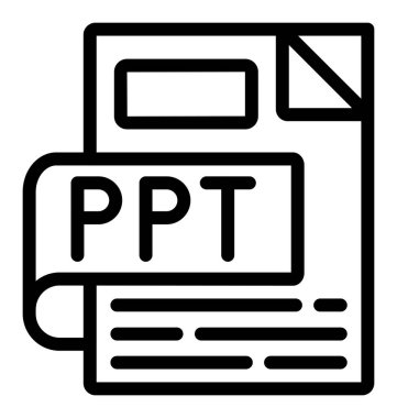 Dosyanın vektör biçimi simgesi