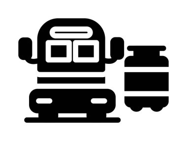 Robotik kol simgesine sahip robot, basit biçim