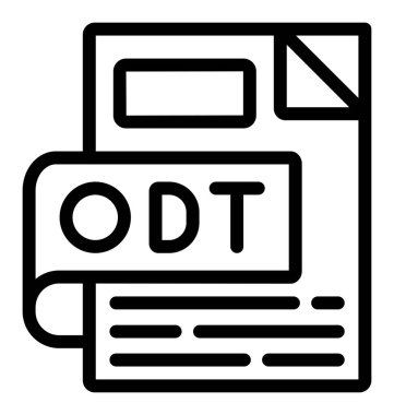 belge dosya biçimi simgesi