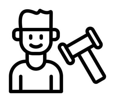 Şapka ikonlu çocuk. Beyaz arka planda izole edilmiş web tasarımı için şapka vektör simgesi olan ana hatlı çocuk