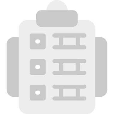 Gazete düz simgesi, vektör illüstrasyonu