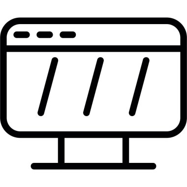 Web sitesi için web simgesi, ui illüstrasyon