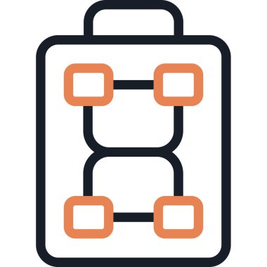 Seo simgesinin vektör illüstrasyonu