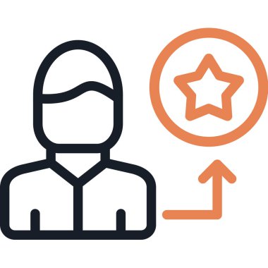 Müşteri hizmeti vektör çizgisi düzenlenebilir dış hat simgesi