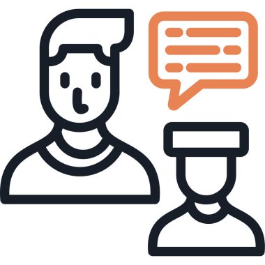 Müşteri hizmetleri ikon ana hatları vektörü. Müşteri hizmetleri