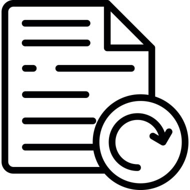 dosya belge vektör simgesi