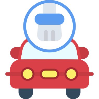 taksi şoförü taşıma simgesi doldurulmuş taslak biçimi