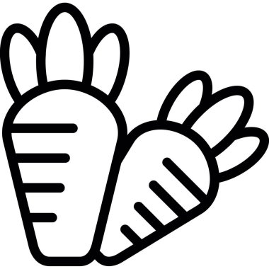 tavuk yemeği simgesi ana hatlarıyla