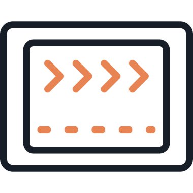 İnternet tarayıcı vektör simgesi