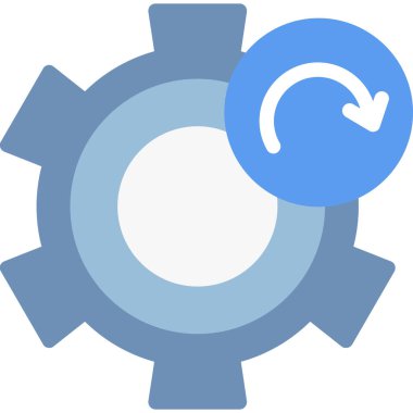 dişli ayarlama vektör simgesi