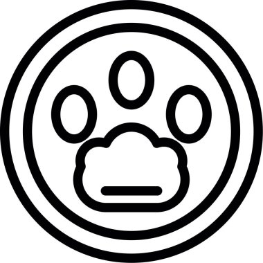 Bir besin simgesinin vektör illüstrasyonu