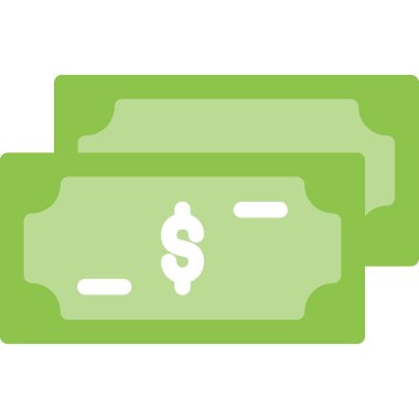 fatura vektörü düz renk simgesi