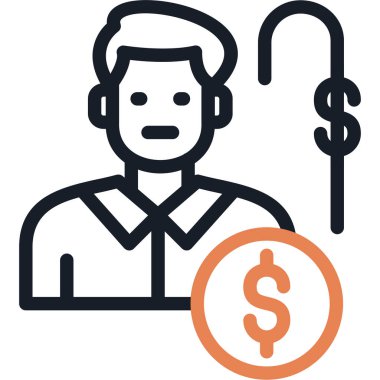 iş para yönetimi simgesi