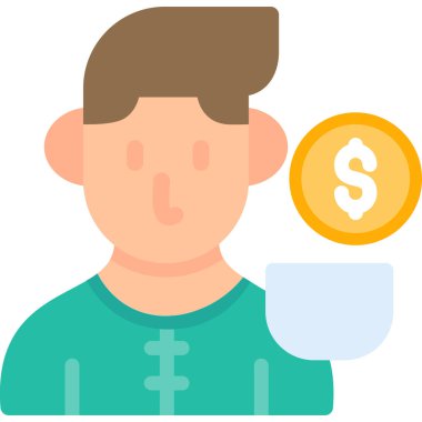 para düz vektör simgesi