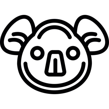 Hayvan domuzu simgesi, taslak biçimi