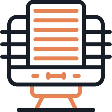 Podcast. Web simgesi basit tasarım