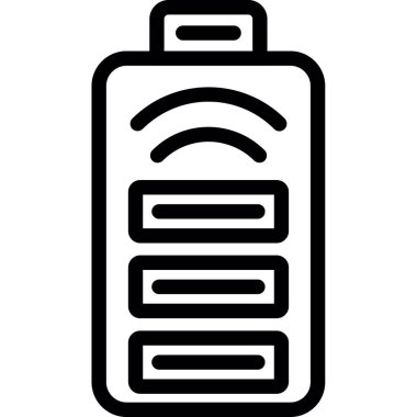 Veri depolama satırı vektör simgesi