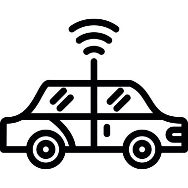 araba GPS simgesi, özet biçimi