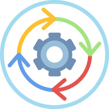 Ayarlama. Web simgesi basit illüstrasyon