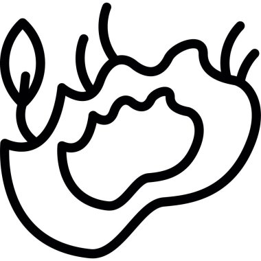 kalp sevgisi el çizimi karalama simgesi