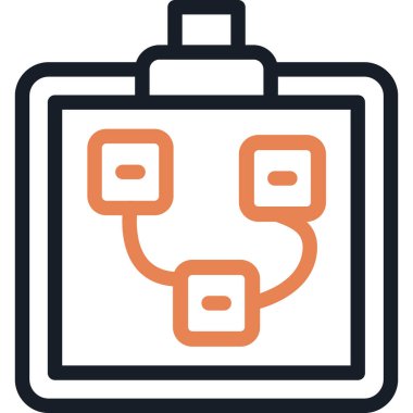 Modern b 'nin vektör illüstrasyonu eksik simgesi