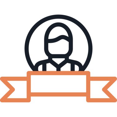 İş simgesinin vektör illüstrasyonu