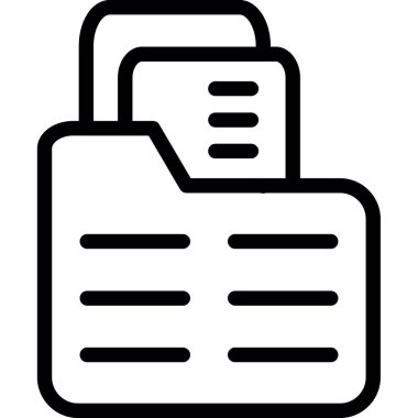 dosya belgesi simgesi. beyaz arkaplanda izole edilmiş web tasarımı için belge vektör simgesi