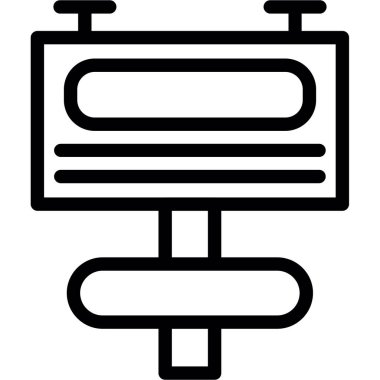 Hava hava ikonu, dış hat biçimi